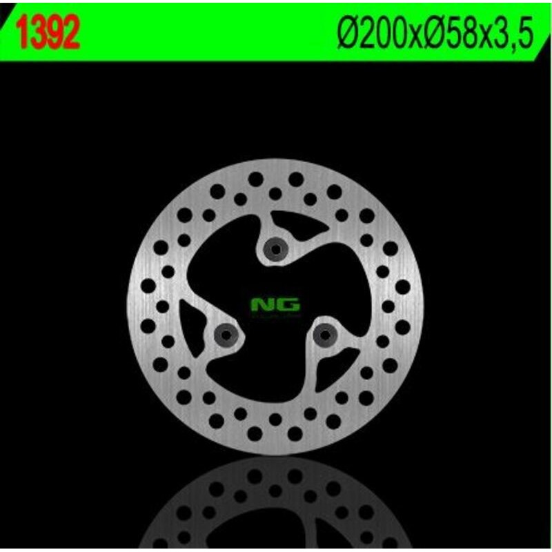 NG BRAKES disco freno fisso tondo - ref 1392