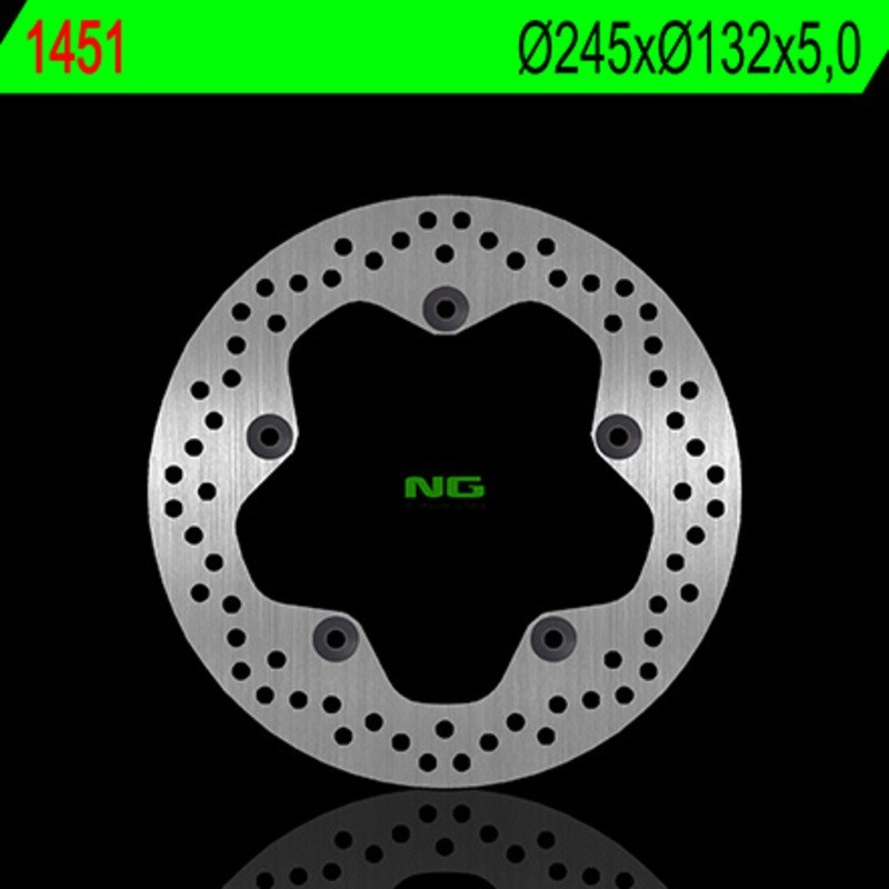 NG BRAKES round fixed brake disc - ref 1451