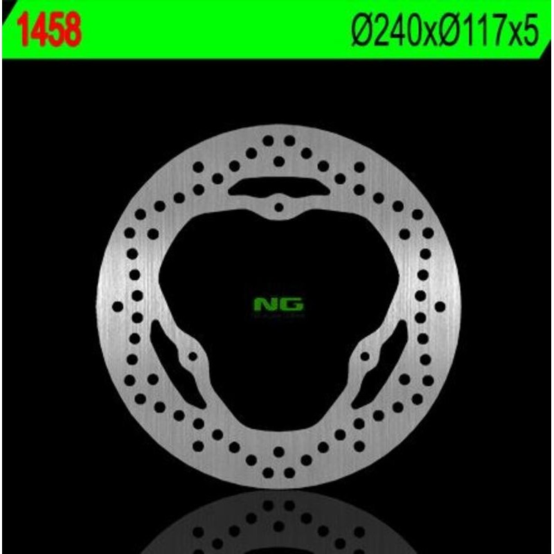 NG BRAKES round fixed brake disc - ref 1458