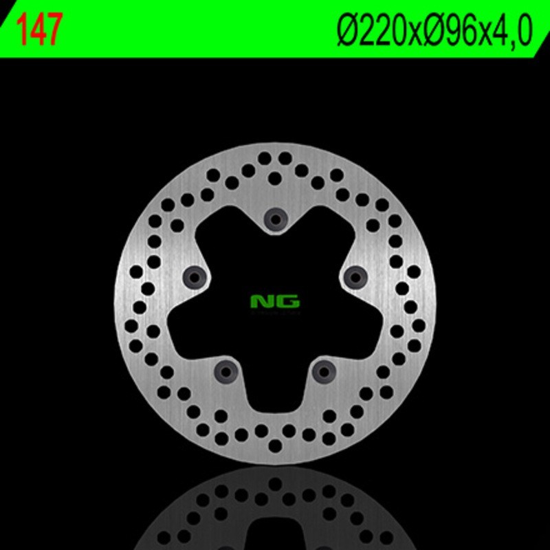 NG BRAKES ronde vaste remschijf - ref 147