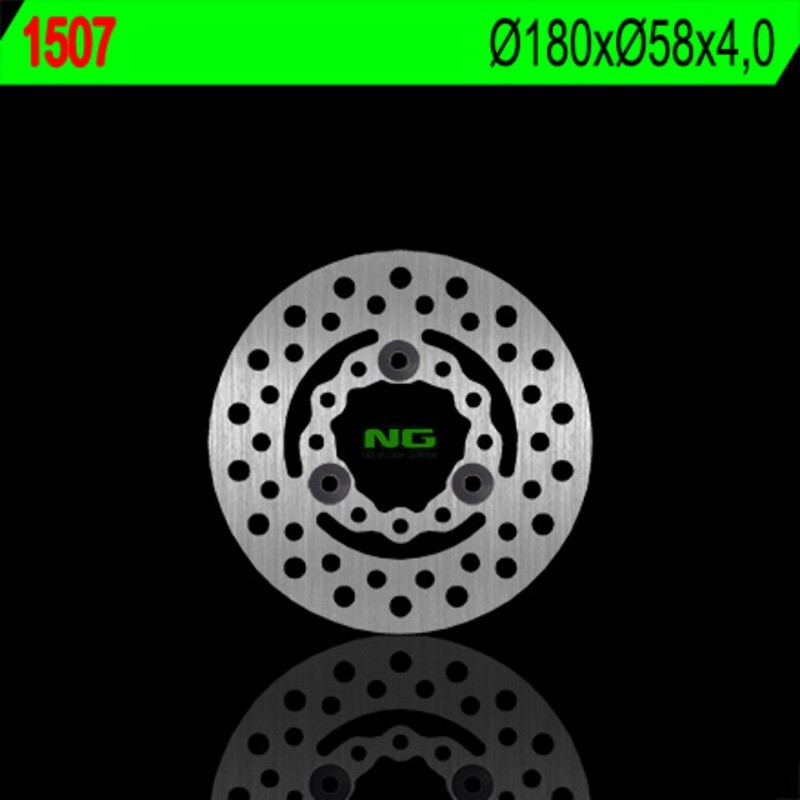 NG BRAKES rund fast bromsskiva - ref 1507