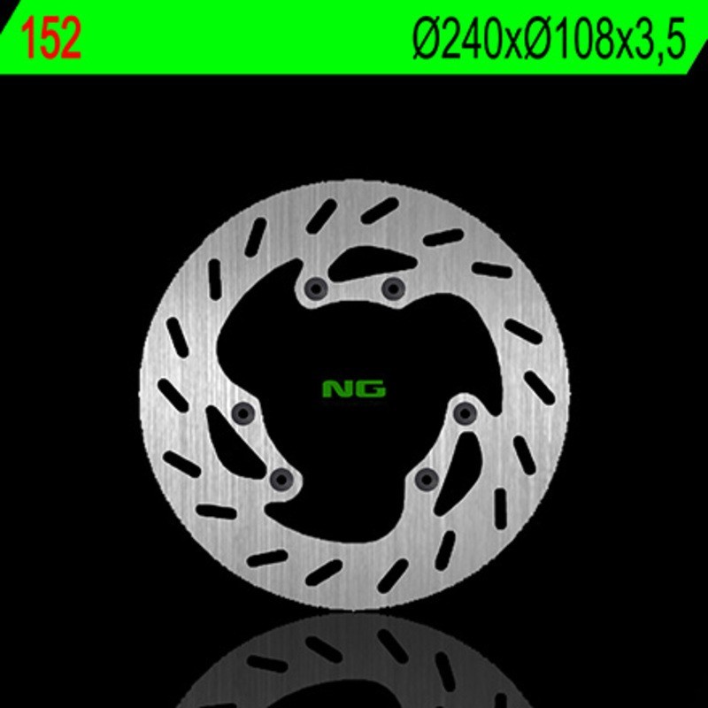 NG BRAKES disco freno fisso tondo - ref 152