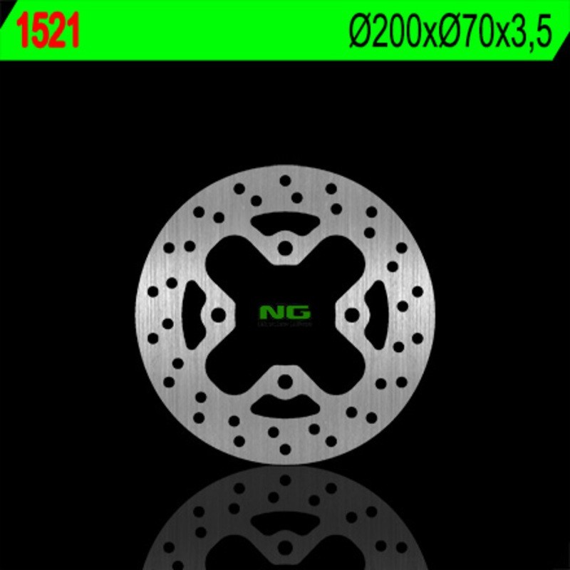 Disque de frein NG BRAKES rond fixe - ref 1521