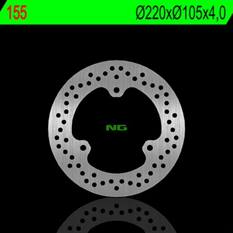 NG BRAKES disco freno fisso tondo - ref 155