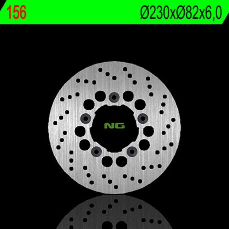 NG BRAKES disco freno fisso tondo - ref 156