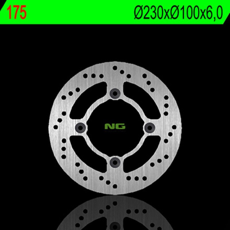 NG BRAKES disco freno fisso tondo - ref 175