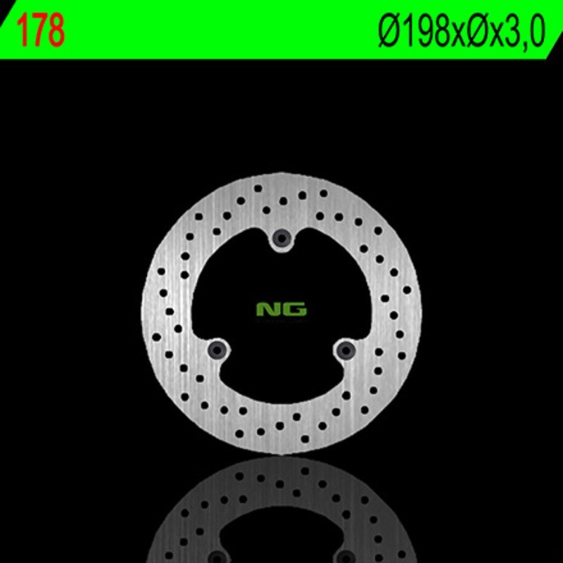 NG BRAKES disco freno fisso tondo - ref 178