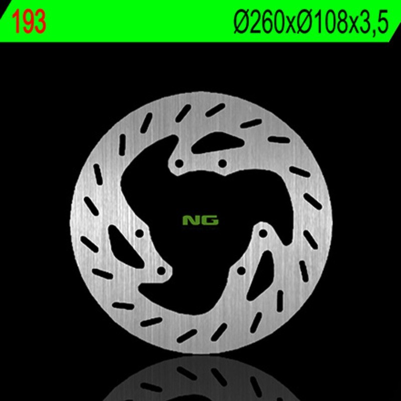 NG BRAKES disco freno fisso tondo - ref 193