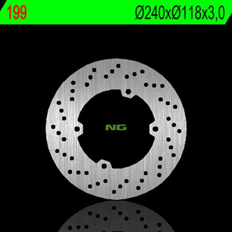 NG BRAKES disco freno fisso tondo - ref 199