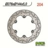 NG BRAKES ronde vaste remschijf - ref 204
