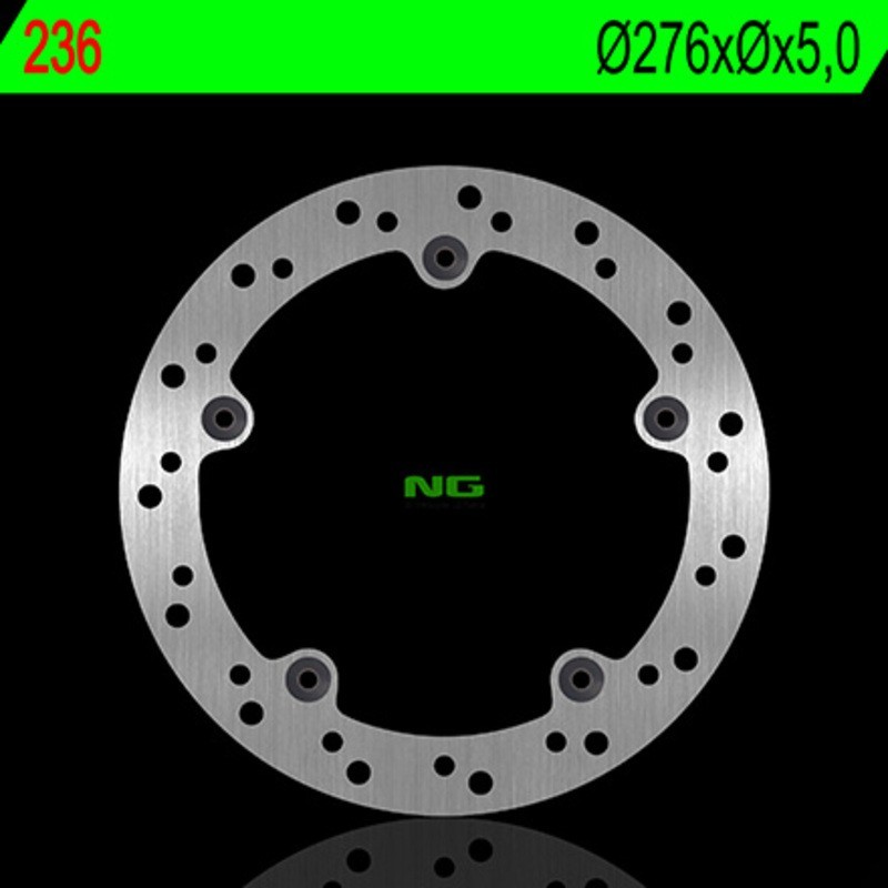 NG BRAKES disco freno fisso tondo - ref 236