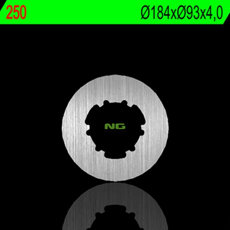 NG BRAKES disco freno fisso tondo - ref 250