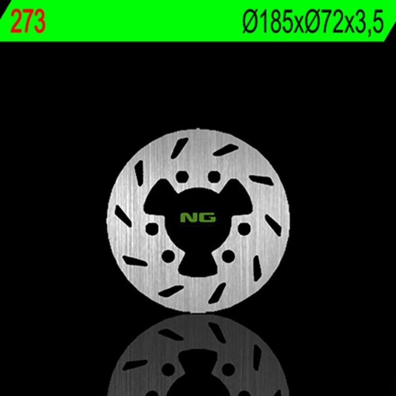 NG BRAKES ronde vaste remschijf - ref 273