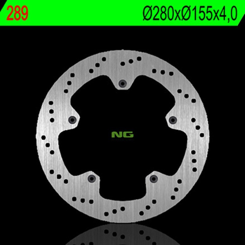 NG BRAKES ronde vaste remschijf - ref 289