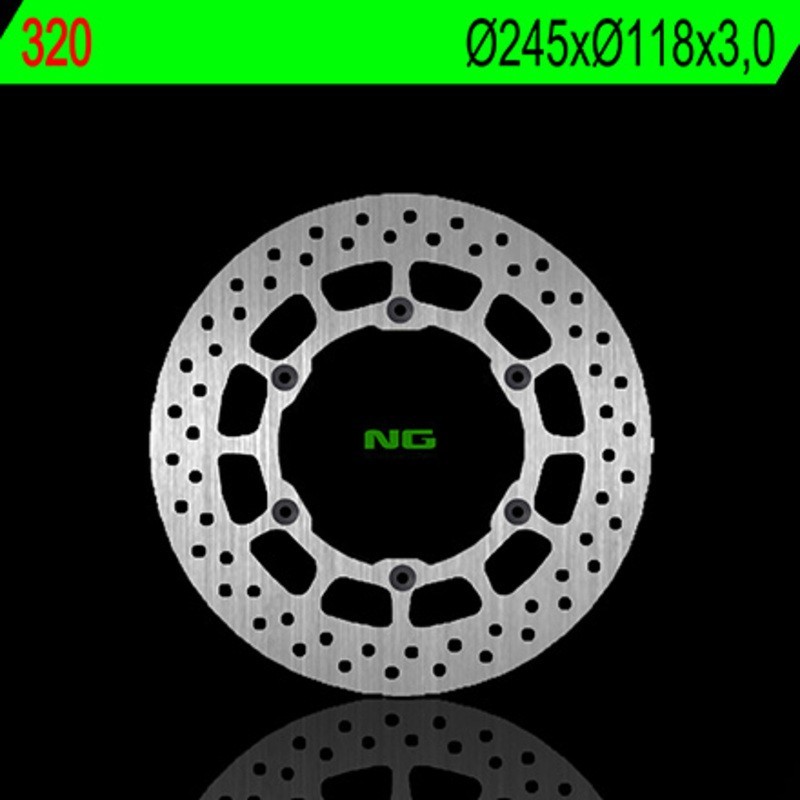 NG BRAKES disco freno fisso tondo - ref 320