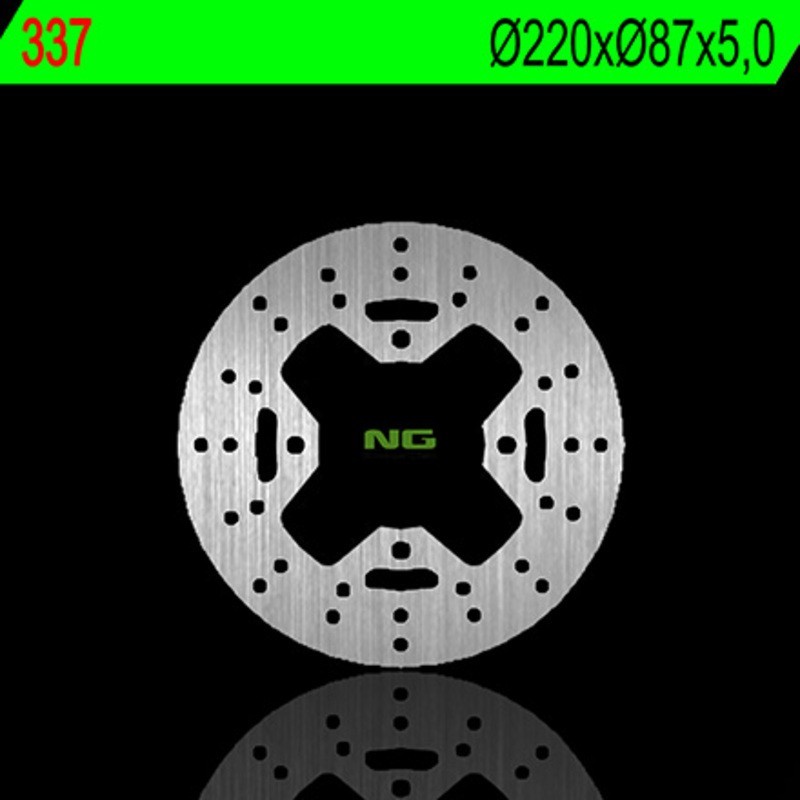 NG BRAKES ronde vaste remschijf - ref 337