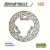 NG BRAKES ronde vaste remschijf - ref 350