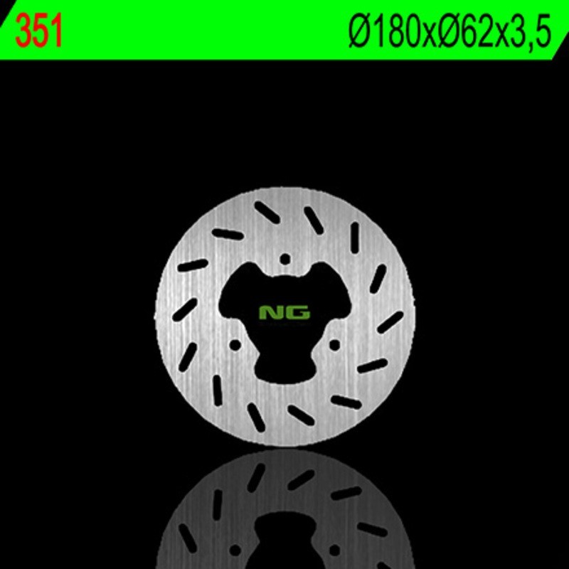 NG BRAKES okrągła stała tarcza hamulcowa - ref 351