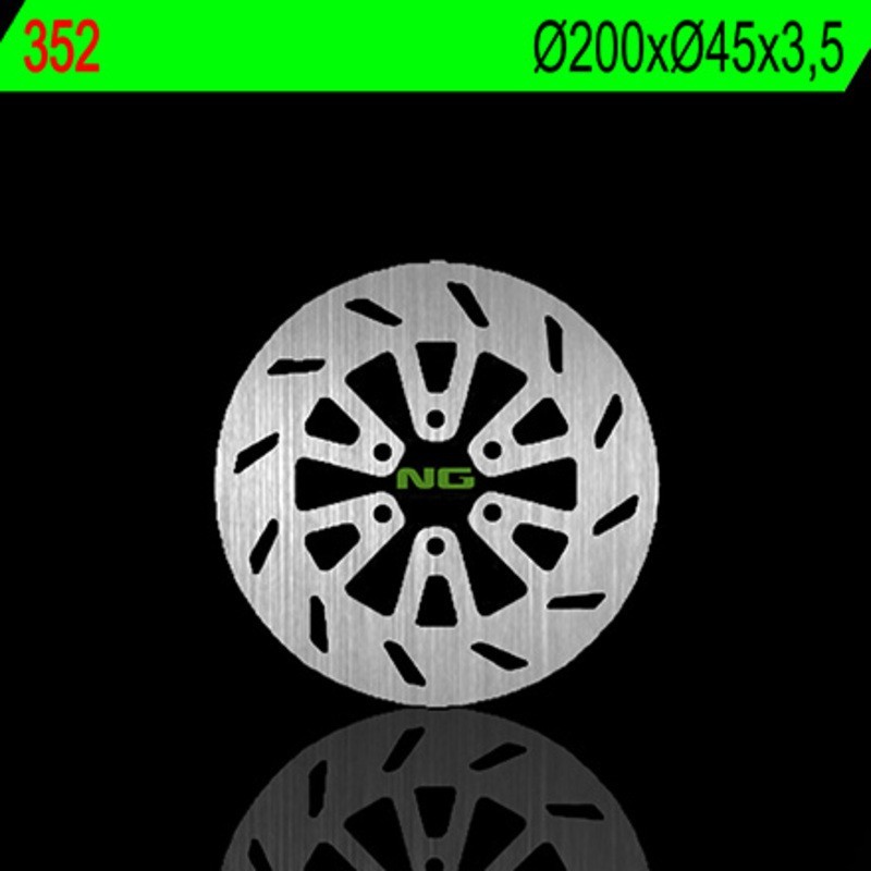 NG BRAKES ronde vaste remschijf - ref 352