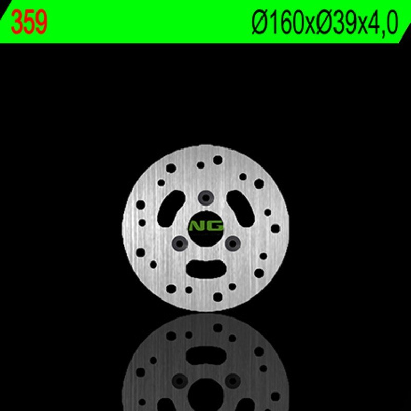 NG BRAKES ronde vaste remschijf - ref 359