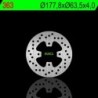NG BRAKES ronde vaste remschijf - ref 363