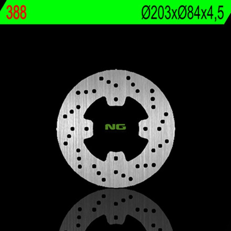NG BRAKES disco freno fisso tondo - ref 388