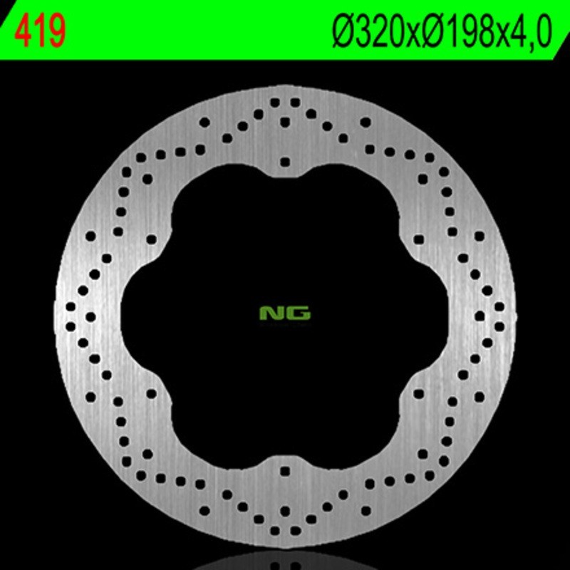 Disco de freno fijo redondo NG BRAKES - ref 419