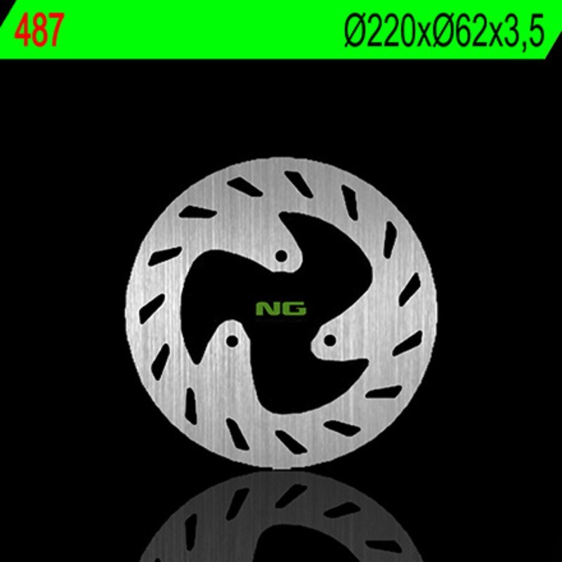 NG BRAKES ronde vaste remschijf - ref 487