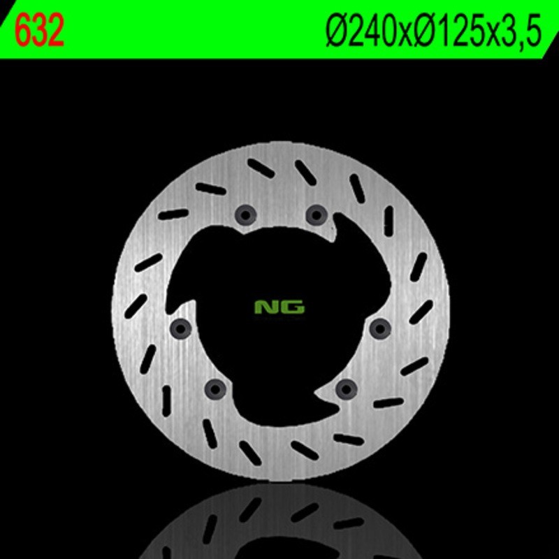Disco de freno fijo redondo NG BRAKES - ref 632