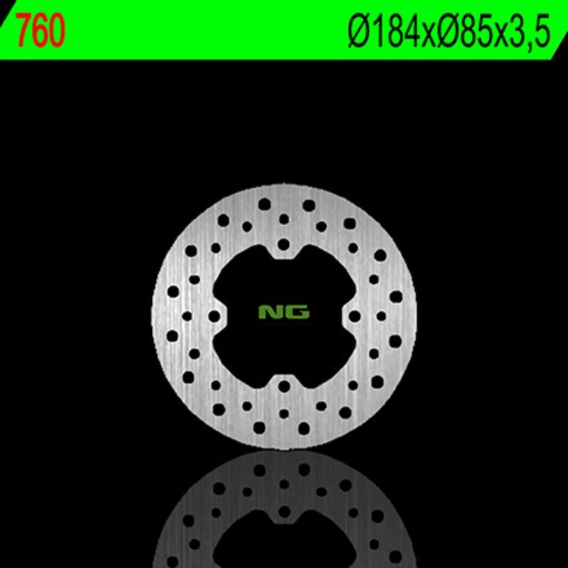 NG BRAKES round fixed brake disc - ref 760