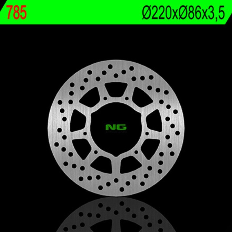 NG BRAKES disco freno fisso tondo - ref 785