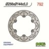 NG BRAKES disco freno fisso tondo - ref 792