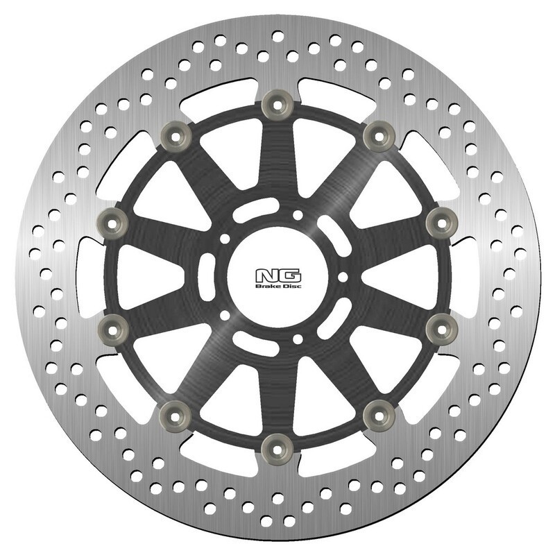 Disque de frein NG BRAKES rond flottant - ref 1565G