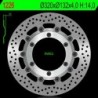 NG BRAKES disco freno flottante tondo - ref 1226