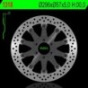 NG BRAKES disco freno flottante tondo - ref 1318