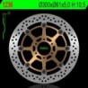 NG BRAKES disco freno flottante tondo - ref 1236