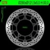 NG BRAKES disco freno flottante tondo - ref 1278
