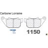 Carbone Lorraine Bremsbeläge hinten für Harley Davidson XL 1200 Sportster C Custom 2004-2013