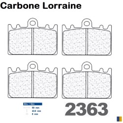Carbone Lorraine Bremsbeläge vorne für Kawasaki 400 ZXR 1991-2002