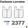Plaquettes Carbone Lorraine de frein arrière - Yamaha 50 TZR 2003-2008