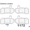 Pastiglie freno anteriore Carbone Lorraine per Harley Davidson 1802 CVO Street Glide FLHXSE 2010-2016