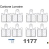 Carbone Lorraine bromsbelägg fram för Kawasaki GTR 1400 /ABS 2007-2016