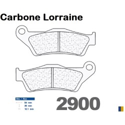 Pastillas de freno traseras Carbone Lorraine para BMW K1300 R 2009-2014