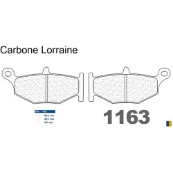 Pastillas de freno traseras Carbone Lorraine para Suzuki GSXR Hayabusa 2008-2016