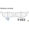 Pastillas de freno traseras Carbone Lorraine para Suzuki GSXR Hayabusa 2008-2016