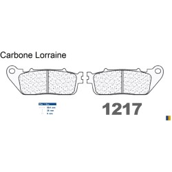Pastillas de freno traseras Carbone Lorraine para Honda VFR 1200 FAA/FAB/FAC/FAE 2010-2014