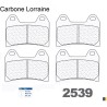 Plaquettes Carbone Lorraine de frein avant - BMW F 800 R 2009-2014