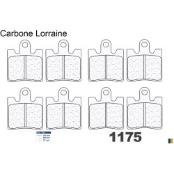 Plaquettes Carbone Lorraine de frein avant - Yamaha XV 1900 A Midnight Star 2013-2014
