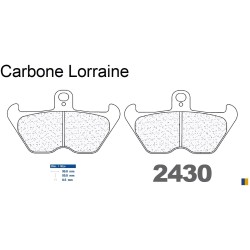 Carbone Lorraine remblokken vooraan voor BMW R80 R Roadster 1991-1995