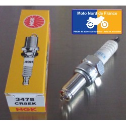 3 NGK-bougies CR8EK voor Triumph 1050 Speed Triple 2005-2010